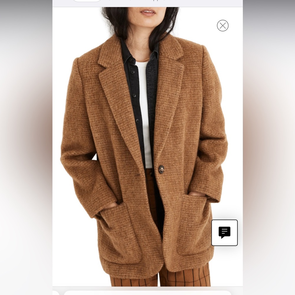 Madewell Larsen Bouclé Blazer
